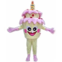 2024 Adult size halloween Birthday Cake Mascot costume Outdoor Theme Party Adults Outfit Suit mascotte theme fancy dress carnival costum