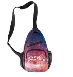 Backpack BACKWOODS Sky 3D Men Chest Bag Oxford Waterproof Crossbody Shoulder Teenager Boys Girls Travel Sports6202075