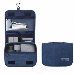 iskybob Men Travel Makeup Bags Hanging Dry And Wet Separati Storage Bag Women Waterproof Cosmetic Bag Toiletries Organiser t6H6#