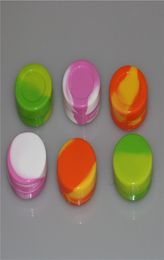 DHL Silicone Container Jar Wax Concentrate 22ML 7ML 5ML 2ML Spherical Wax Container Silicon Jar for Wax Silicone Jar Dab Nons2435998