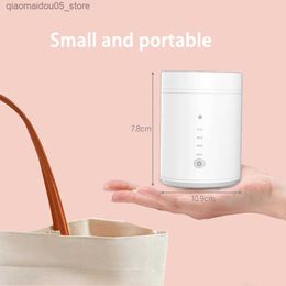 Bottle Warmers Sterilizers# N1 baby bottle heater integrated USB charging portable wireless milk Steriliser with 2 adapters Q240416