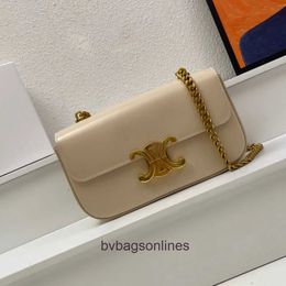 High end Designer bags for women Celli Summer New Classic Tofu Bag Same Style Stick Bag Lock Buckle Small Square Bag Crossbody Bag original 1:1 with real logo and box