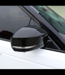 Carbon Fibre Style Rearview Mirror Cover Trim For Range Rover Sport 14-18 Discovery 4 09-16 Discovery 5 17-18 ABS9437725