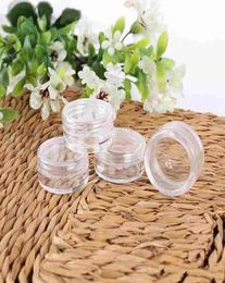 Mini Cosmetic Empty Jar Pot Eyeshadow Makeup Face Cream Container Portable Refillable Bottles high quality 9938846
