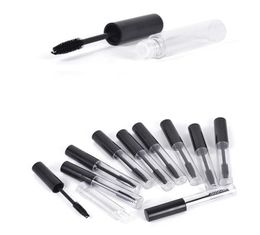 NEW ARRIVAL 5x 10mL Empty Mascara Tube Eyelash Cream VialLiquid BottleContainer Black Cap New Drop 7772212