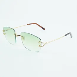 Factory sales of fashionable claw shaped sunglasses 3524034 with metal arm sizes 60-18-135mm