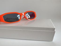 Designers Big Frame Sunglasses For Women Irregular Hexagon Fashion Glasses Green Yellow Orange Classic Eyewear2099391