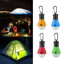 Outdoor Tent Waterproof Spherical Camping Light 3 LED Portable Hook Light Mini Emergency Camping Signal Light Lamp