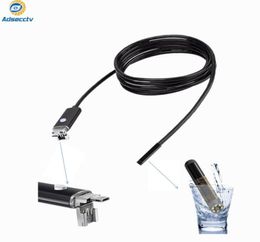 Waterproof IP67 Inspection Cameras 2M length 7MM lens 2 in 1 USB Endoscope 6pcs Leds Tube Camera for Android cellphone and PC5922192