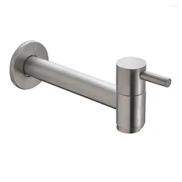 Bathroom Sink Faucets Stainless Steel Lengthen Bibcock Decorative Outdoor Faucet Garden Tap Washing Machine /mop