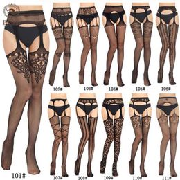 Sexy Socks Women Sexy Lingerie Pantyhose Erotic Stockings Medias Hombre Mesh Open Crotch Fishnet Panty Bottoming Lntimate Goods For Sex 240416