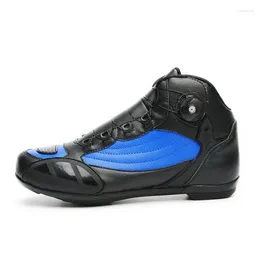 Cycling Shoes Man Motorcycle Wear-Resistant Motocross Boot Anti-Slip Motorbike Riding Boots Outdoor Waterproof