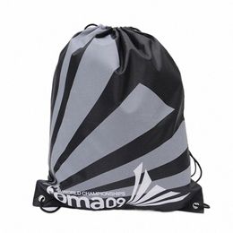 waterproof Outdoor Beach Swimming Sports Drawstring Backpack Organizer Gym Storage Bag for Shoes Towel Clothes Logo Bag S2oj#