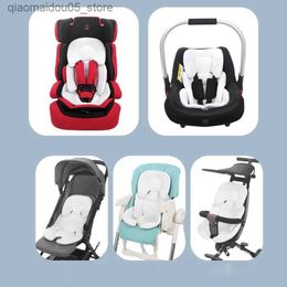 Stroller Parts Accessories Baby stroller seat cushion car plug-in baby pillow breathable mesh pad Q2404176