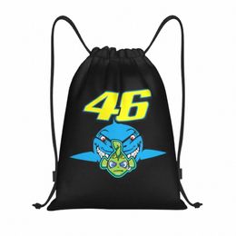 custom Rossi Drawstring Bags Men Women Lightweight Sports Gym Storage Backpack 60LB#