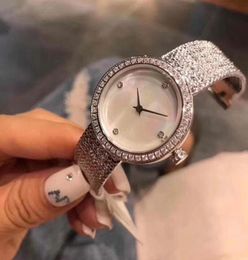 New Fashion Women Watches White Shell Dial Reloj Mujer Ladies Wristwatch Ultrathin Stainless Steel Strap Quartz Montre Femme Gift3376613