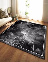 Carpets Europen Style Larger Mat Flannel Velvet Memory Foam Carpet Play Basketball Game Mats Baby Craming Bed Rugs Parlour Decor Ar8812855