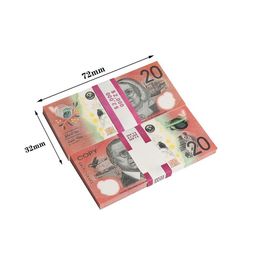 Novelty Games Prop Game Australian Dollar 5 10 20 50 100 Aud Banknotes Paper Copy Fl Print Banknote Money Fake Movie Props301N Drop De Dhihh