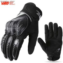 Cycling Gloves Motorcyc Gloves Summer Men Women Breathab Touch Screen Full Finger Outdoor Sports Protective Riding Accessories L48