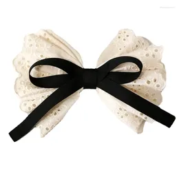 Hair Clips Multilayer Ballet Lace Bows HairClip Women Clip Elegant Barrettes Ornaments