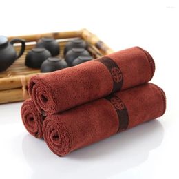 Tea Napkins 3PCS Microfiber Cleaning Towel Style Pocket Tissue Absorbent Restaurant CoffeeTea Towels For Kitchen Cotton