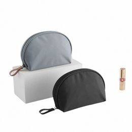 semicircle Cosmetic Bag Ins Shell Makeup Bag Female Portable Travel Carry- Lipstick Bag Small Cosmetic Storage C2p3#