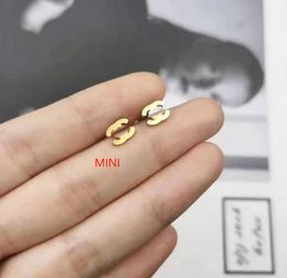 Mini Stud Earrings Designer For Women Fashion Party Weddings Jewelry lovers couple gift ladies weddings gifts