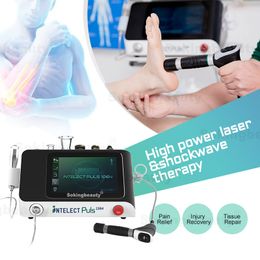 1064nm High Power Laser Therapy 10Bar Eswt Shockwave Therapy ED Treatment Pain Relief Body Massage Physiotherapy Cold Laser Therapy Machine