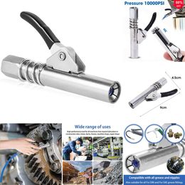 2024 Automobile Grease Gun Coupler Mini Manual Pump Head 10000Psi Syringe Lubrication Nozzle Oil Filling Tool Grease Injector Nipple