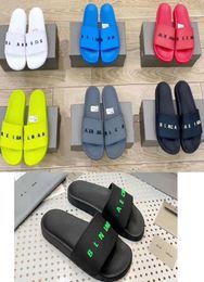 2022 B home slippers men and women couples beach letter logo outside wear thick bottom indoor nonslip oneword flip sandals sizes1404677