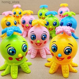 Wind-up Toys Octopus children mechanical toys cartoons small animals baby gifts rolled up creative cute new Y240416