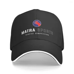 Ball Caps Matra Sports Service Competition Logo 1973 - Colour Print Baseball Cap Brand Man Luxury Hat Western Women Men's