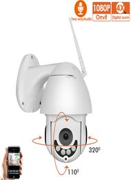 1080P Wireless PTZ Speed Dome IP Camera WiFi Outdoor Two Way Audio CCTV Security Video Network Surveillance Camera P2P5042001
