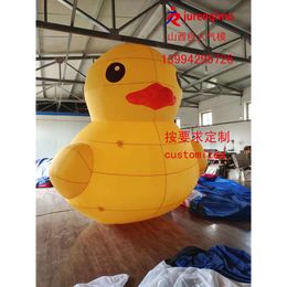 Mascot Costumes Hot Sale Iatable Duck Model Cartoon Air Mould Factory Customization