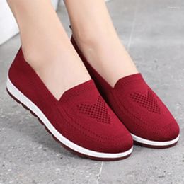 Casual Shoes Women's Sneakers 2024 Autumer Fashion Slip On Walking Female Outdoor Mesh Soft Bottom Flat For Women