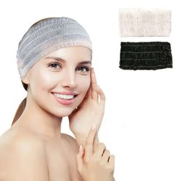 30/60/100pcs Disposable Elastic Headbands Non-woven Grafting Eyelashes Spa Hair Salon Bathroom Supplies Lashes Accessories