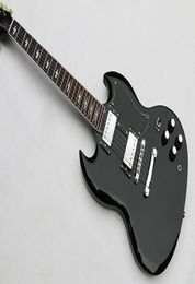 Young Guitar ACDC Inlaids black rosewood Fretboard electric GuitarSG signature guitarra 8608177