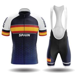 2020 spain Summer Cycling Jersey Set Breathable MTB Bicycle Cycling Clothing Mountain Bike Wear Clothes Maillot Ropa Ciclismo1861203