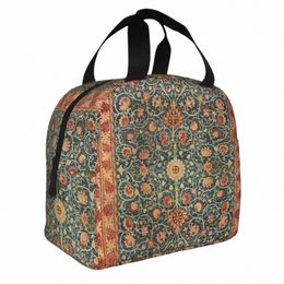 holland Park William Morris Insulated Lunch Bags Floral Pattern Bohemian Fr Lunch Ctainer Thermal Bag Lunch Box Tote G4Sn#