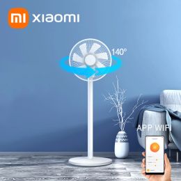 Products Mijia Smart Electric Fan E Dc Frequency Conversion Appointment Timing Low Noise Desktop Floor Standing 90° Large Angle