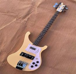 4003 four string electric guitar bass cream overall neck Brown decoration chrome plated metal hardware8122477