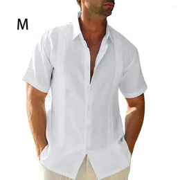 Men's Casual Shirts Men Shirt Replacement Button Down Stand Collar Home Travelling