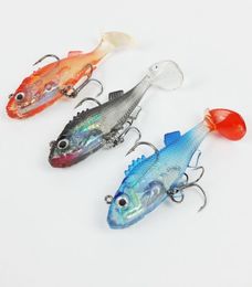 Soft Rubber Crankbait fishing lure hooks 76cm 155g Fish shape Opsariichthys bass Artificia soft bait1487723