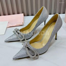 Dress Shoes Spring Autumn Style Female High Heels Shallow Mouth Slender Heel Design Luxury Simple Lady Pumps