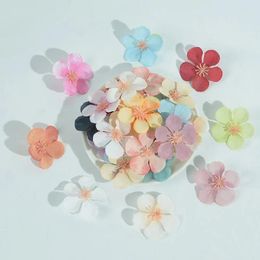 Decorative Flowers 50/100/200Pcs Cherry Blossom Petals Heads Artificial Silk For Wedding Home Decor Party Supplies DIY Scrapbook Card Craft