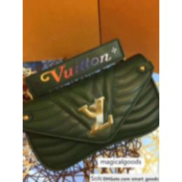 Bags 51943 m Wave Mm Dark Green Chain Hobo Handles Boston Cross Body Messenger Shoulder