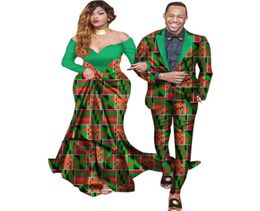 BintaRealWax Sweet Lovers Matching Couples Clothes Gift Valentine day Long Sleeve Women Maxi Dresses and Mens Jacket Suits Plus Si9848613