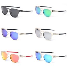 Luxury Sunglasses Designer Sunglasses Metal Frame Mirror Mens Sunglasses For Women Unisex Beach Goggle OKY4137