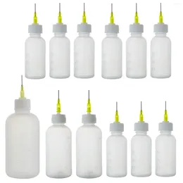 Storage Bottles 10 Pcs Art Bottle 30ml 50ml 100ml Needle Tip Glue Squeeze Liquid Flux Dispenser Applicator Plastic Dispensing Container