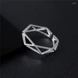 Wedding Rings Charming Boho Hexagon For Women Vintage Finger Ring Knuckle Female Fashion Jewellery Gifts